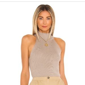 Line & Dot Danielle Rib Knit Top
